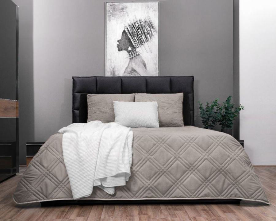 Zydante Home® - Bedsprei Incl. 2 Hoezen - 220x240 cm + 2 * 60x70 cm kussenslopen - Beige/Bruin