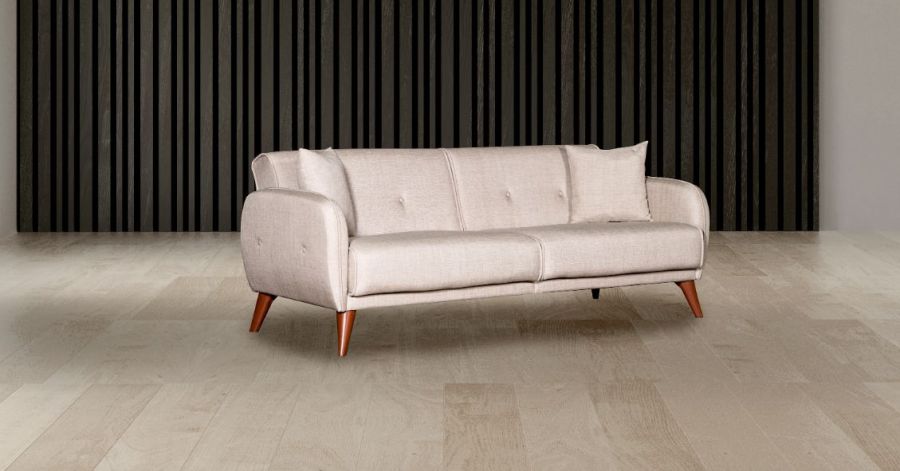 Sofabed Roma - Créme - 200x80x77 cm